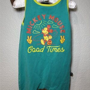 Rags to Riches Mickey Mouse Romper Limited Time Sold Out 12-18 Months Disney